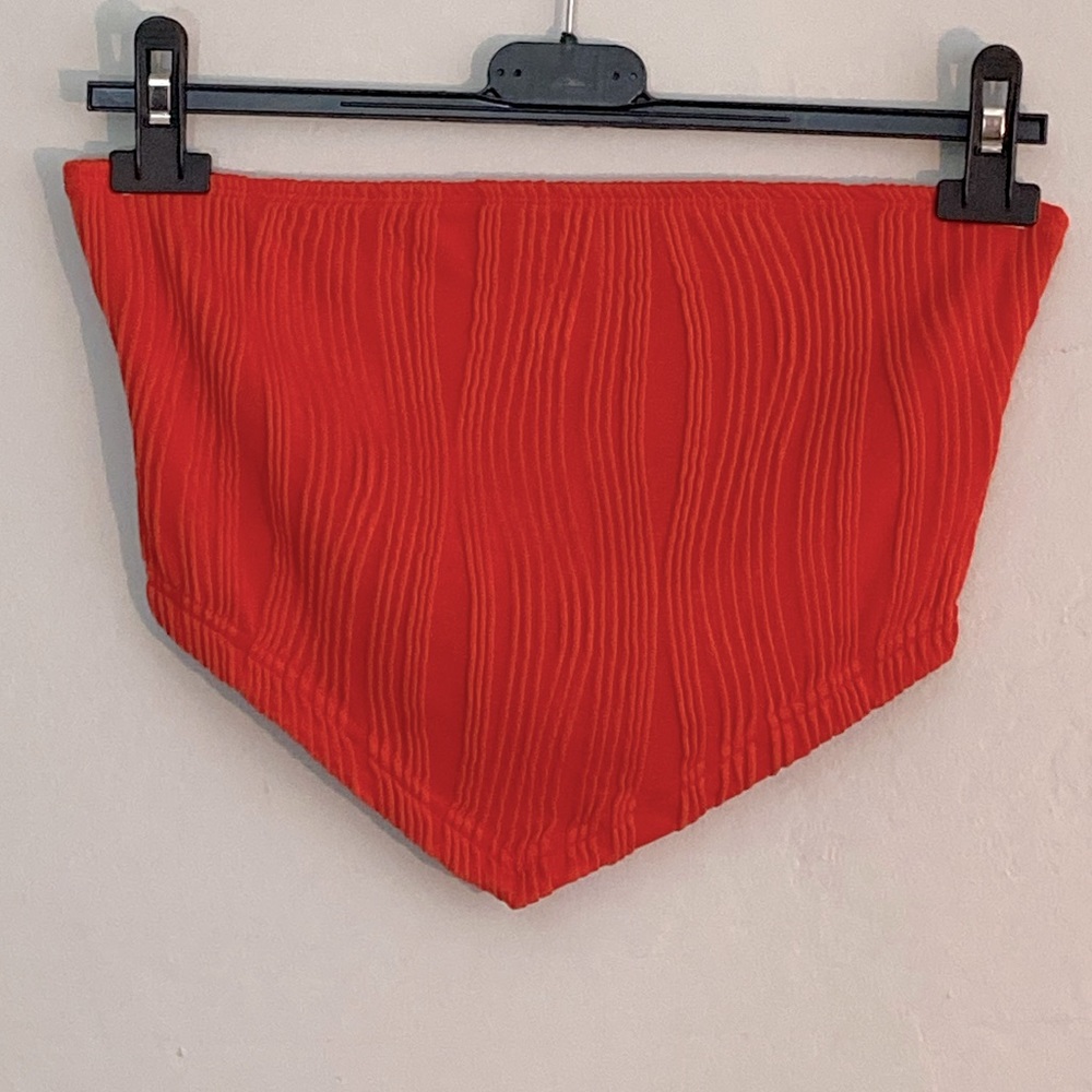 SHEIN triangle bandeau top S